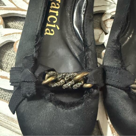 Pedro Garcia Chainlink Ballet Flats Shoes Women’s 36 US 6 - Picture 12 of 14